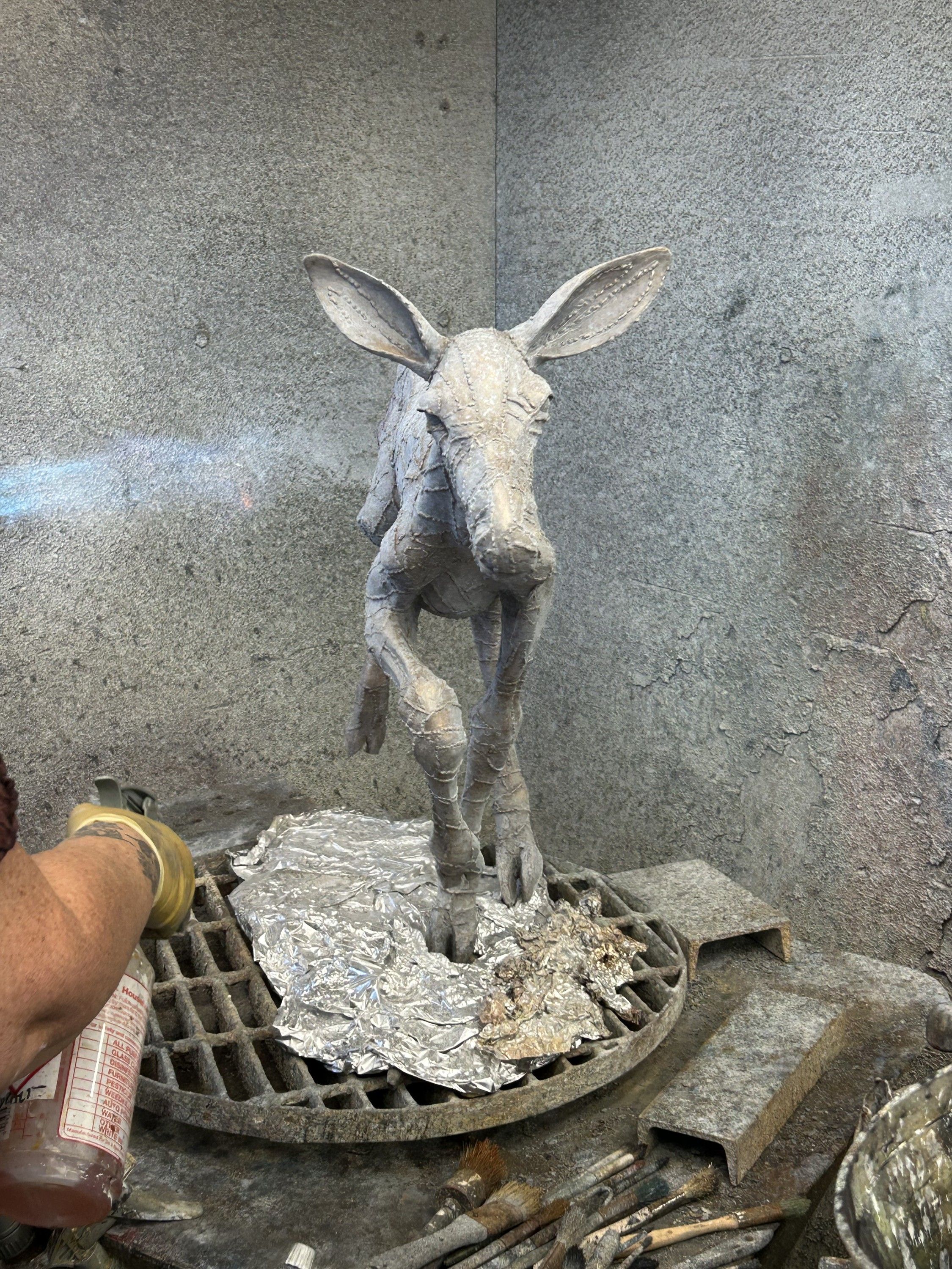 Patina progression, step 2 of 7